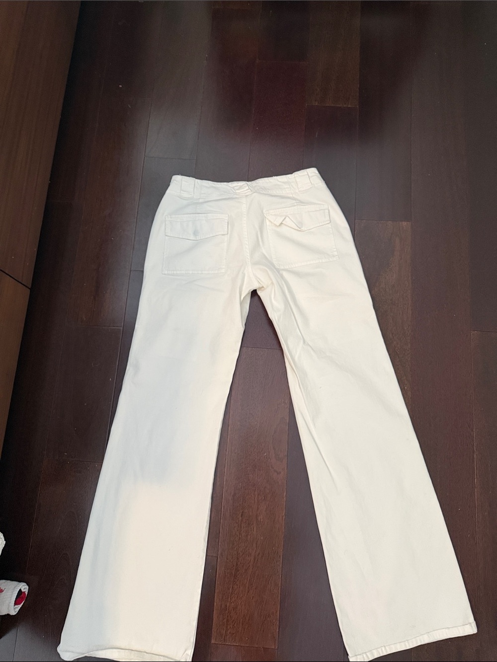 Joie White High-Rise Wide Leg Pants - Picture 6 of 6